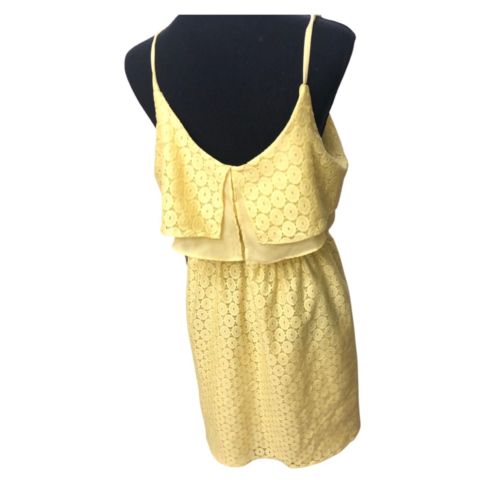 Yellow J Taylor Dress View 2